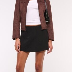 Abercrombie A&F Sienna A Line Black Mini Skort XXL 18/20 women’s